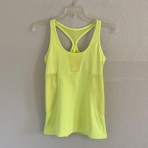 Fluorescent workout top